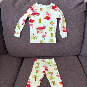 Toddler Tropical Christmas Pajamas